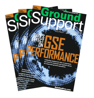 Ground Support Worldwide January 2022 issue front cover