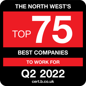 Top 75 Best Companies to work for Q2 2022 logo