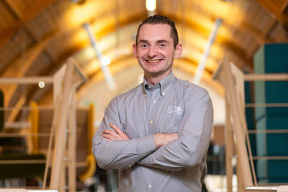 A headshot of Sales and Senior Research Engineer Harry Smith